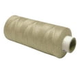 thumbnail image 3 of IBA Indianbeautifulart Beige Hand Machine New Polyester Thread Wholesale Spool 10 Pcs Sewing Supply, 3 of 4