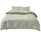 thumbnail image 2 of Juego de cama de 4 piezas de algodón lavado | Poliéster suave y transpirable | Dormitorio individual/matrimonial | Incluye funda nórdica, sábana ajustable y 2 fundas de almohada, 2 of 6