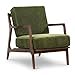thumbnail image 3 of POLY & BARK Verity Lounge Chair, Distressed Green Velvet, 3 of 4