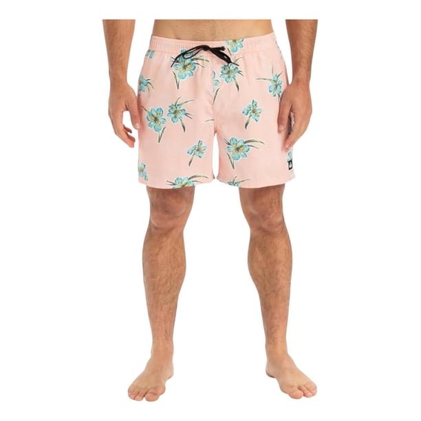 Short Quiksilver Hombre Everydaystraight Traje De Baño Playa rosa XS