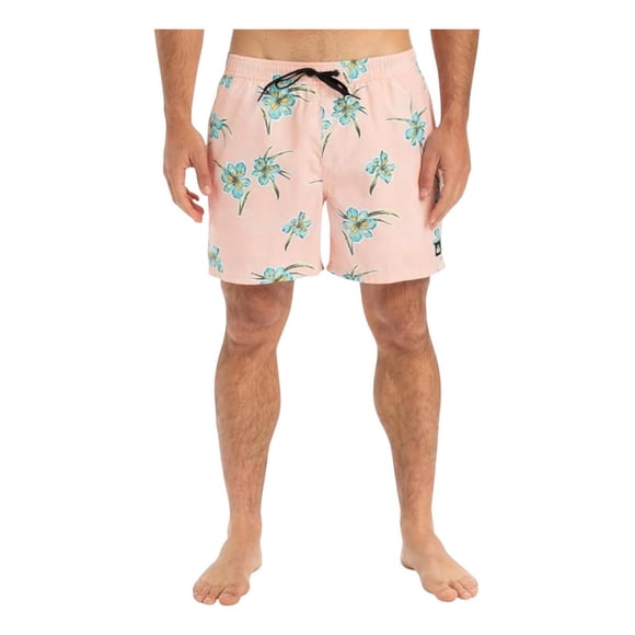 Short Quiksilver Hombre Everydaystraight Traje De Baño Playa rosa L
