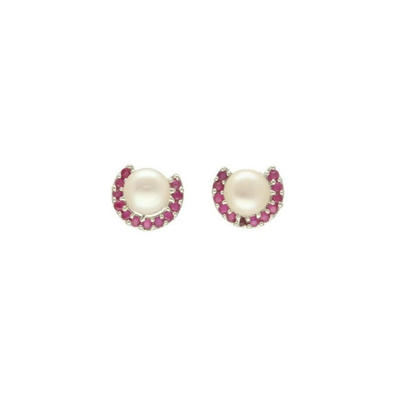 AA Freshwater Pearl Earrings For Women By Sri Jagdamba Pearls