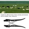 thumbnail image 5 of Alicates para etiquetas de oreja, alicates de aleación para etiquetas de oreja de animales para animales de granja, vacas, ovejas, conejos, cría de animales, 5 of 5