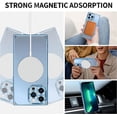 thumbnail image 2 of Case for iPhone 13 Pro Max [Compatible with MagSafe] Soft TPU Bumper Anti-Drop Anti-Scratch Shockproof 360 Degree Heavy Duty Protective Slim Luxury Plating Clear Magnetic Cover - Blue, 2 of 14
