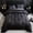 Black, variant on 3 PCS High-Definition Digital Print Skull Pattern Comforter Set, Baroque Gothic Vintage Thick Quilted Bedding Set.(Full,Black)