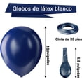thumbnail image 4 of Yanonmyfd Guirnalda de Globos Kit de Arco,50 Piezas Kit de Globos de Fiesta de 18 Pulgadas para Bodas,Fiestas de Cumpleaños,Decoración de Fiestas Navideñas(Azul),Blanco-50pcs-18inch, 4 of 30