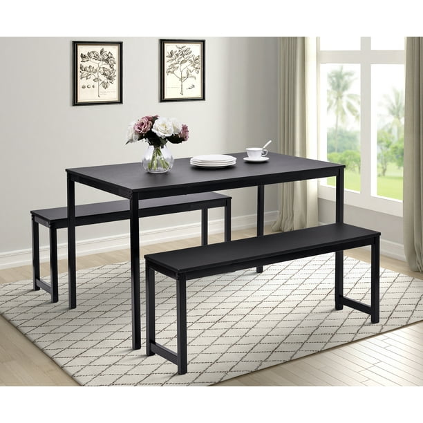 3 Piece Dining Table Set for Small Spaces Kitchen Table Set Modern