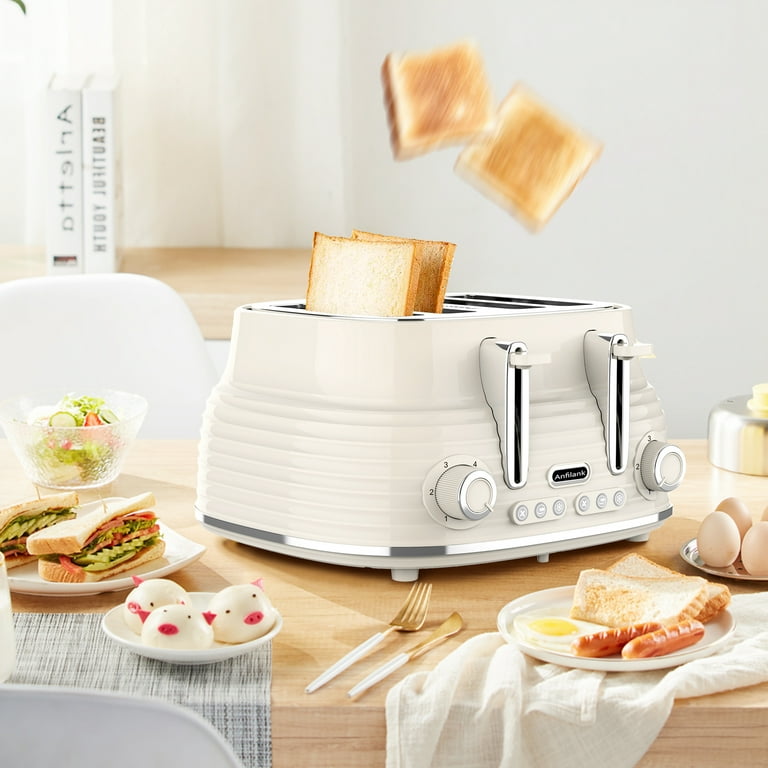 Retro Stainless Steel Bread Toaster