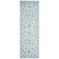 thumbnail image 4 of SAFAVIEH Micro-Loop Britton Oriental Area Rug, Light Blue/Ivory, 3' x 5', 4 of 6