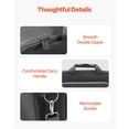 thumbnail image 6 of PS5 Carrying Case Travel Bag for Playstation 5 & PS5 Slim Console, Waterproof Nylon Protective Storage with Soft Lining, Dividers, Shoulder Strap & Large Capacity for Controllers & Accessories, 6 of 11