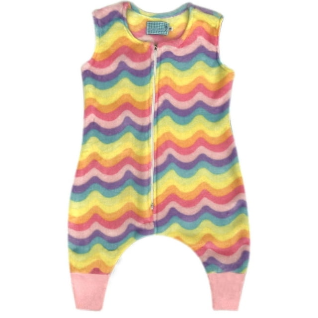 Saquito de dormir multicolor para bebé crema G