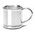 thumbnail image 3 of Cunill Tasse pour Bébé en Forme de Perle d'Argent en Plaque d'Argent, Grande Taille, 3 of 3