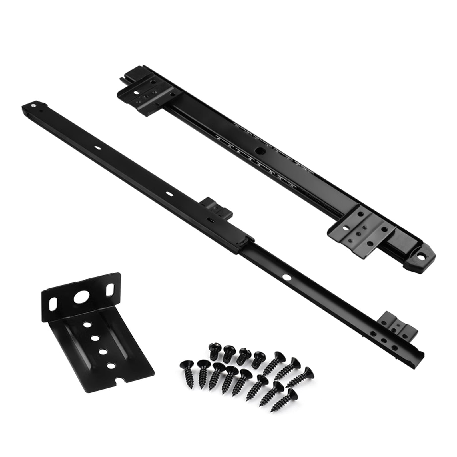 Space Efficient Keyboards Drawer Systems High Capacity Under Desk Keyboards Tray Simple Installation for Home & Work Area Use