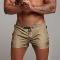 thumbnail image 2 of lcziwo Men's Work Shorts with Pockets Summer Outdoor Solid Color Hiking Shorts Camping Fishing Holiday Chino Short Khaki L, 2 of 6