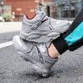 thumbnail image 5 of Toddler Boys Breathable Running Shoes Kids Platform Non Slip Lightweight Slip On Sneakers with Arch Support, 5 of 7