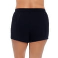 thumbnail image 2 of Avia Women's and Women's Plus Size Rich Black Swim Short Swimsuit Bottom, 2 of 4