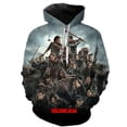 thumbnail image 2 of The Walking Dead Hoodies 3D Print Horror TV Drama Men Women Oversized Halloween Pullover Hooded Sweatshirts Streetwear Clothing, 2 of 5