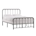 thumbnail image 3 of Weston Home Montgomery Spindle Metal Platform Queen Bed, Frost Grey, 3 of 6