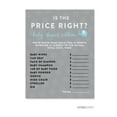 thumbnail image 2 of Is The Price Right? Gray Boy Elephant Baby Shower Games , 20-Pack, 2 of 2