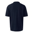 thumbnail image 6 of LNZGNM T Shirts for Men Crew Neck Loose Fit Short Sleeve Shirts Stylish Lightweight Solid T-Shirt Summer Tops with Pocket,Navy 2XL, 6 of 9