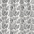 thumbnail image 2 of Waverly 15404052018OYX Charmed Life Wave Window Valance, Onyx, 52"x18", 2 of 3