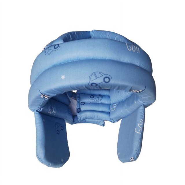 Gorro de protección para la cabeza anticaída para personas de mediana edad y mayores, gorro anticolisión de algodón puro, casco de seguridad para el hogar y el ocio, protección para los oídos