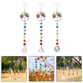 thumbnail image 3 of Crystals Colorful Wall Hang For Window Hanging Sun Catcher Pendant Garden Decor, 3 of 6