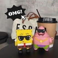 thumbnail image 2 of 3D Cartoon Sponge Anime Headphone Charger Protective Case for Apple Airpods 1/2/3/Pro, 2 of 5
