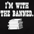 thumbnail image 3 of CafePress - I'm With The Banned Women's Dark T Shirt - Women's Traditional Fit Dark T-Shirt, 3 of 4