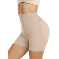 thumbnail image 1 of Women's Seamless Butt Lifter Boyshorts Ultra Firm Control Shapewear Tummy Control Briefs, 1 of 5