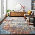 thumbnail image 6 of Hauteloom Auckley Living Room, Bedroom Area Rug - Modern - Gray, Beige, Red - 7'10" x 10'3", 6 of 8
