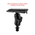 thumbnail image 3 of Tignapoo 360-Degree Rotating Fish Finder Mount with Quick Release, Compatible with Garmin GPSMAP and Striker Series, Lightweight Nylon Base for Easy Installation, 3 of 6