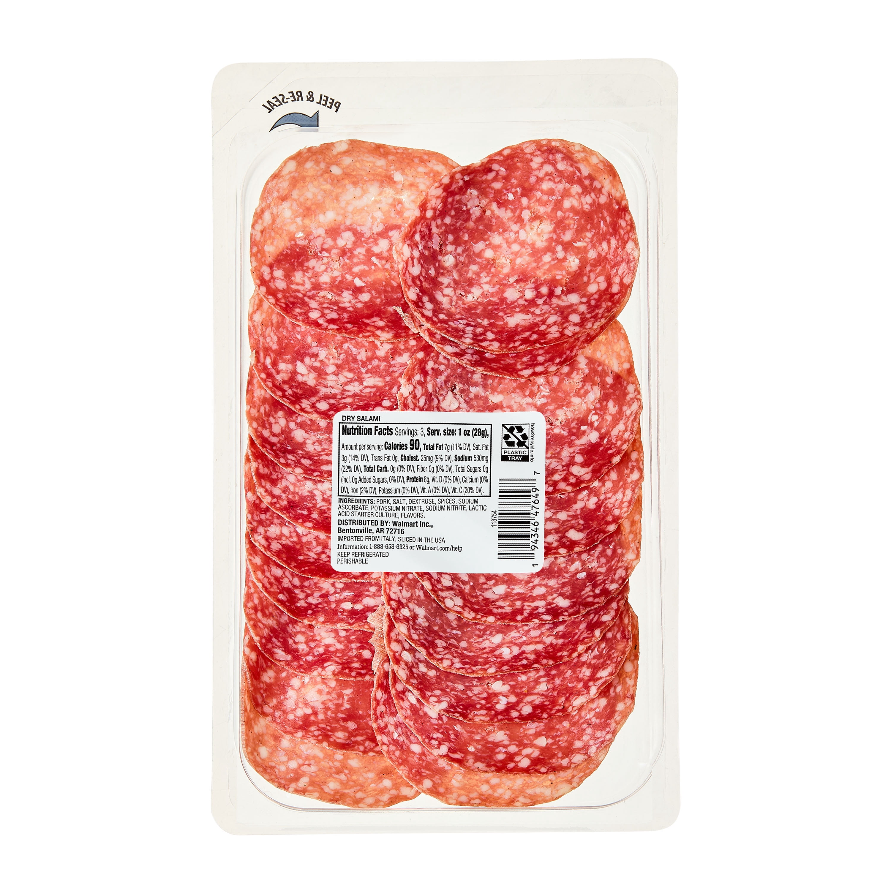 Marketside Italian Dry Salami, 3 oz