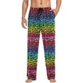 thumbnail image 4 of Top-kevin Leopard Pajama Pants Mens Lounge Pants Lightweight Men Pajama Bottoms, 4 of 13