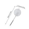 thumbnail image 2 of Stainless Steel Slotted Spoon With Heat Resistant Handle, Large Kitchen Ladle For Frying Straining Pasta Soup, 304 Grade Rust Proof Easy Clean Design With Pot Hook, 15.94, 2 of 7