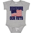 thumbnail image 3 of Inktastic Veteran Remember our Vets Boys or Girls Baby Bodysuit, 3 of 5