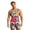 R47-Multicolour, variant on Men's Overalls Fashion Overalls Shorts Printed Suspenders Bib Denim Jumpsuit Casual Summer Beach Vacation Outfit Men Jumpsuits Shorts,White