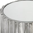 thumbnail image 3 of Uttermost Echo Modern Nickel Drink Table, 3 of 5
