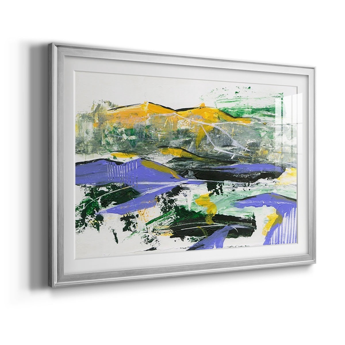Silent Mountain III Premium Framed Print - Ready to Hang