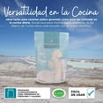 thumbnail image 3 of Sal de Mar orgánica pura BOCA BLANCA - Natural del mar de Cortés, bolsa de 1 kg, libre de químicos, Kosher certificada, ideal para fines culinarios, Sal marina sin refinar 100% BOCA BLANCA Sal de mar natural, 3 of 8