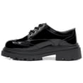 thumbnail image 4 of Elegante Mocasín Única Para Mujer Formal Color Charol Negro negro 22, 4 of 5