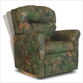 Silla reclinable mecedora infantil de camuflaje contemporáneo Contemporary Rocker Recliners 812357011482