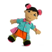 Miniland Educational Multicultural Fastening Asian Girl Cloth & Rag Doll