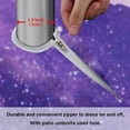 thumbnail image 6 of Coolnut 60" Unicorn Round Tablecloth, Waterproof Spillproof Polyester Fabric Table Cover with Zipper Umbrella Hole for Outdoor Patio Garden Dining Party, 6 of 7