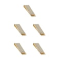thumbnail image 1 of Maytalsory Reliable Brass Money Clip For Securing Cash With Style Yellow Convenient Style A 5Set, 1 of 6