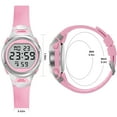 thumbnail image 4 of Watches For Women,Digital Watch for Ladies Waterproof Wristwatch with Alarm/Stopwatch/Back Light Valentine's Day Gifts for Women, 4 of 9