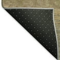 thumbnail image 5 of Addison Rugs Mayfield Premium Machine Washable Transitional Stripes Tan Rectangle Rug, 10' X 14' Machine Washable Transitional Stripes Tan Oversized Sherpa Throw Blanket, 5 of 7