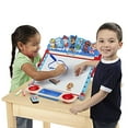 thumbnail image 1 of Melissa & Doug Pat' Patrouille Chevalet Central Artistique de Table en Bois à Double Face (33 Pcs), 1 of 5