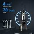Fairywill Sonic Dental Oral Irrigator Water Flosser for Family,5