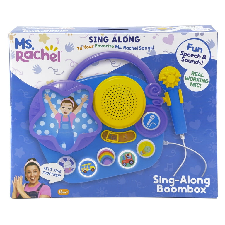 Free Shipping! eKids Ms Rachel Karaoke Microphone, Singalong